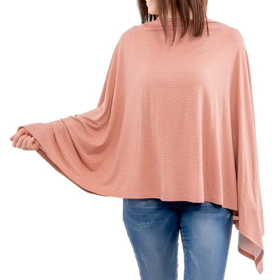 AUQ Breastfeeding Care Cover - 360-degree privacy, hands-free baby view, soft breathable fabric