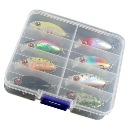 Sinyiin 3D Print Simulate Baits Hard Crankbait Fishing Lures Slow Sinking Swimbait