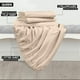 thumbnail image 2 of Juego de sábanas Utopia Bedding Queen de microfibra cepillada, color beige, 2 of 6