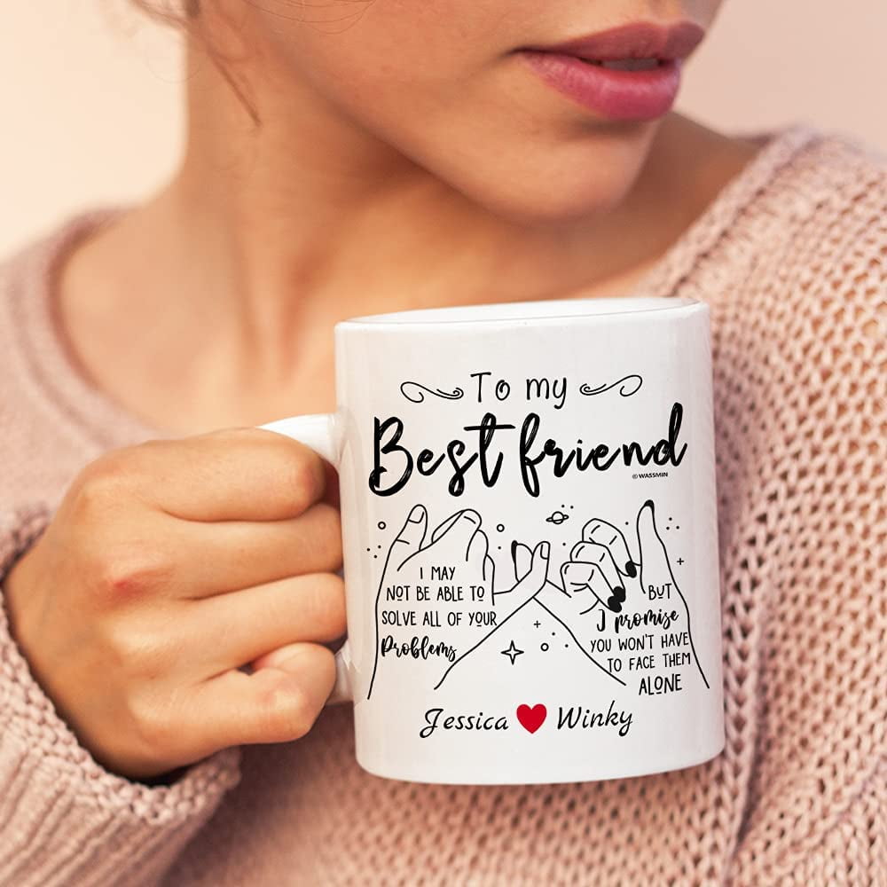 Best Friends Personalized Gift for Best Friend Custom Coffee Mug Making  Memories Having Fun Pooh Quotes Gift for College Graduate S1228 