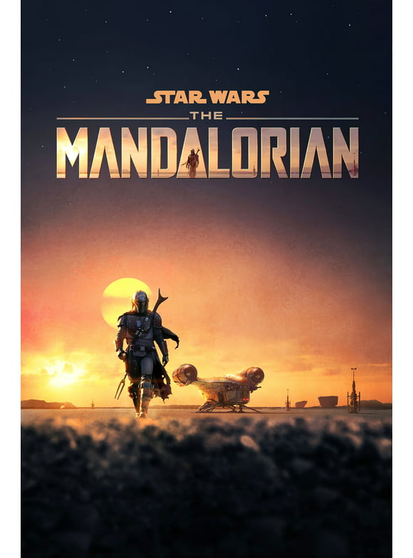 Star Wars: The Mandalorian - TV Show - Poster 12 x 18 inch Poster Print Frameless Art Gift 30 x 46 cm Paper