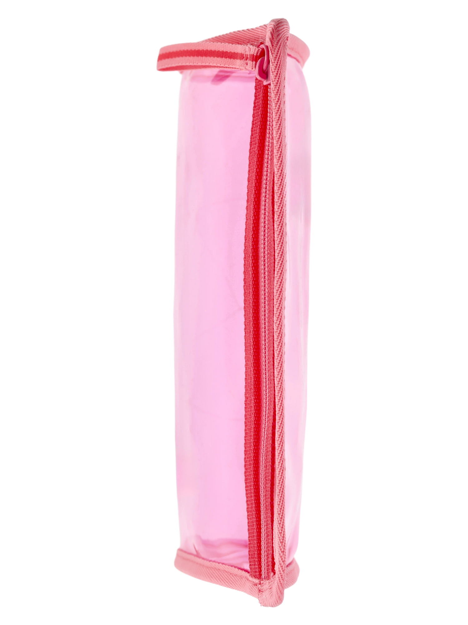 No Boundaries Women's Clear Beach Pouch, Pink