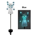 thumbnail image 4 of Injueey Lámpara de paisaje con luz Solar, iluminación de patio, mano de obra fina, dulce regalo, suministros para el hogar, decoración decorativa de Iluminación y accesorios Azul Injueey HA073557-03, 4 of 6