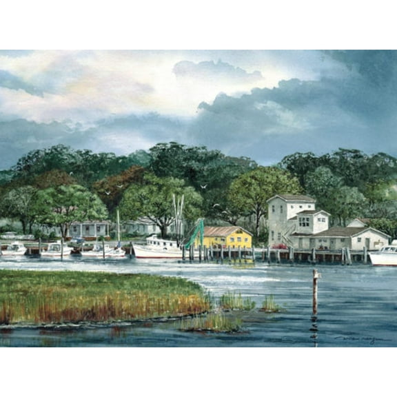 Heritage Puzzle Inc. Summer in Southpoint Jigsaw Puzzle (550-piece)