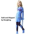 thumbnail image 6 of Boys Girls Jumpsuit Blue Aliens Cosplay Costume Bodysuit for 3-10 Year, 6 of 6