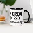 thumbnail image 3 of CafePress - Great In Bed - 11 oz Ceramic Mug - Novelty Coffee Tea Cup, 3 of 4