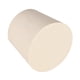 thumbnail image 4 of Tapón de Caucho Sólido con Forma Cónica Único para Tapón de Tubo de Laboratorio 1.14" x 1.46" x 1.22" Blanco 3Pcs, 4 of 5
