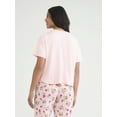 thumbnail image 3 of Strawberry Shortcake Women's Sleep Tee with Short Sleeves, Sizes XS-3X, 3 of 5