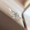 birthday gifts ring girl Women Engagement Rings Zircon Delicate