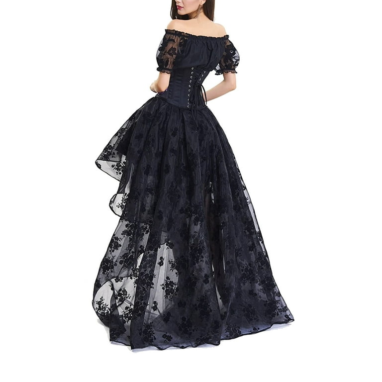 JBEELATE Women's High Low Elastic Waist Tulle Skirt with JBEELATE Women's High Low Elastic Waist Tulle Skirt with