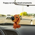 thumbnail image 4 of Vikakiooze Truck Car Ornaments Resin Puppy Car Interior Bobble Ornaments, Dashboard Car Decorations, Cool Bobble Car Ornaments, Teenage Car Accessories, Brown, 4 of 8