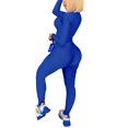 thumbnail image 4 of PEASKJP Firm Control Shapewear for Women Tummy Control Seamless Plus Size Butt Lifting Sculpting Body Shaper, Blue S, 4 of 5