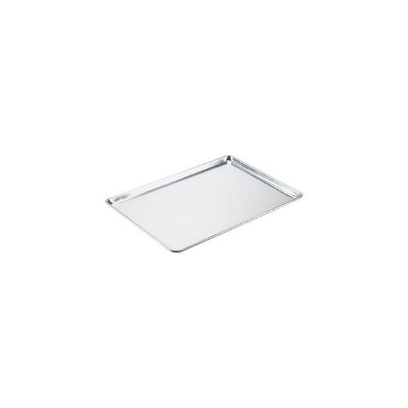 Browne Thermalloy Aluminum Quarter Size Bun Pan, 9.5 x 13 x 1 in