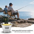 thumbnail image 4 of SCENTORINI Citronella Scented Candles, 8 Pcs Metal Tin Bucket Lemongrass Soy Wax Candles for Patio, Backyard, Indoor&Outdoor, 4 of 7