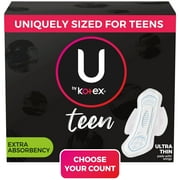 U By Kotex Pads Walmart Com
