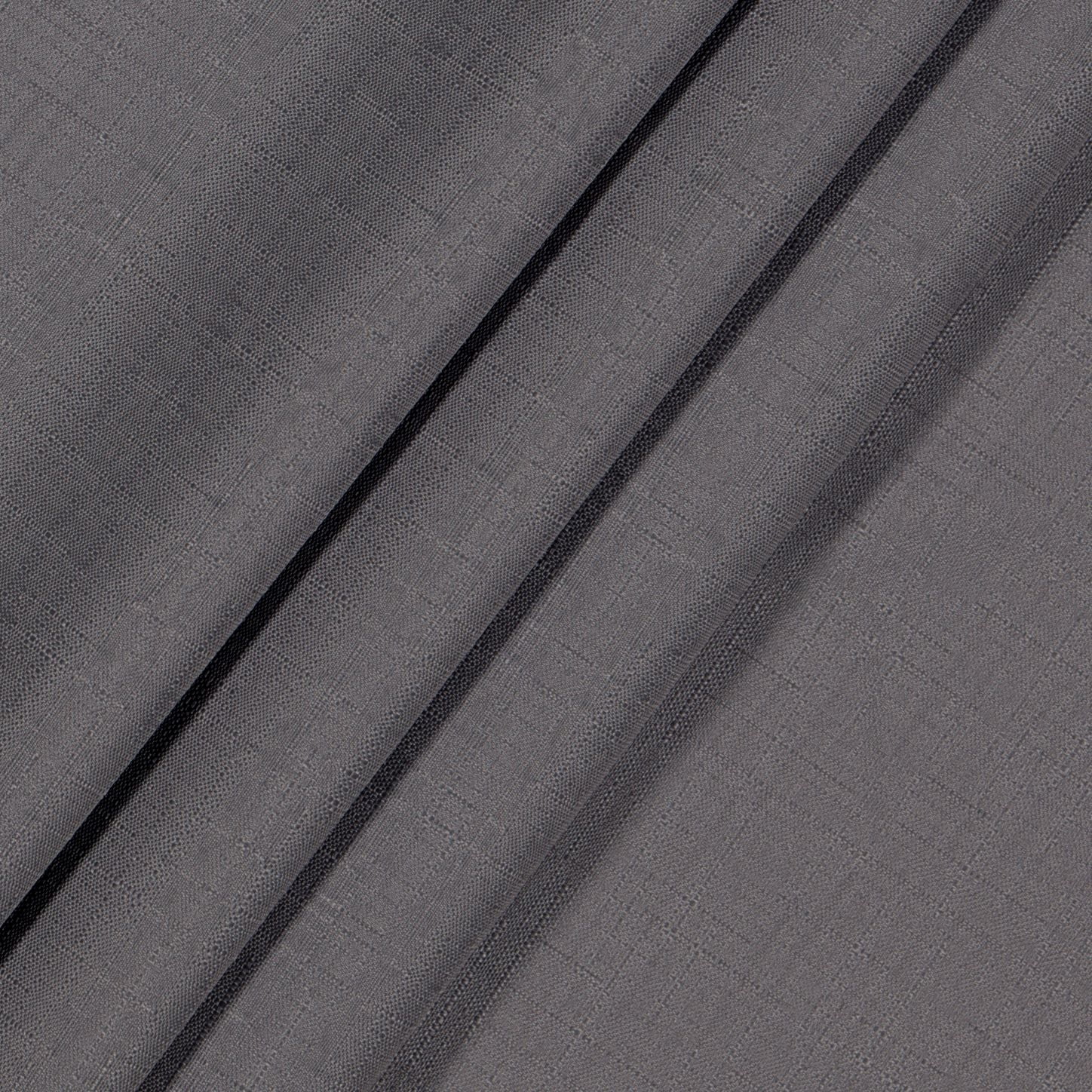 Eclipse Kendall Grommet Blackout Curtains, 84 In Long x 42 In Wide, Charcoal