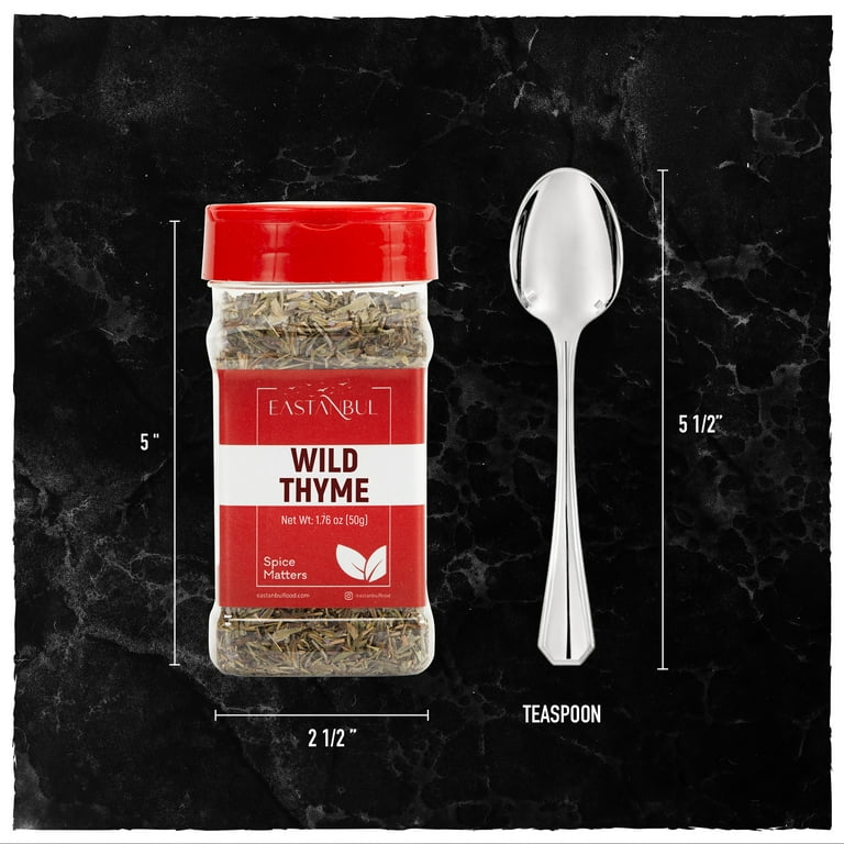 Eastanbul Wild Thyme, Spiked Thyme, Zaatar Thyme Seasoning, AKA