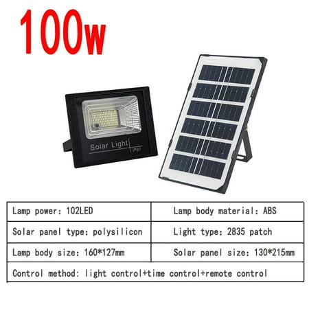 

200W Solar Outdoor Floodlight IP67 Solar Light Waterproof High Lighting And Energy Saving Suitable For Outdoor Streets
