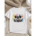 thumbnail image 1 of Girls' Back to School Graphic T-Shirt - Black educational apparel with, Soft everyday Shirt for Girls, Teachers & Students - easy Care Round Neck Top, Casual Wear, Playful Design, Breathable Mate, 1 of 7