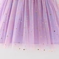 thumbnail image 4 of Jamsmile Toddler Girls Dress Summer Fly Sleeve Mesh Embroidery Holiday Tulle Dress Child Girls Dance Party Princess Pageant Dresses, 4 of 5