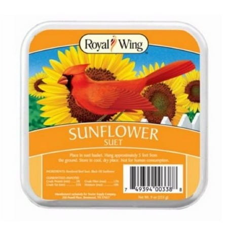 Royal Wing 11444 Animals&Pet Supplies 0.65 lbs. High-Energy Sunflower Suet Cake