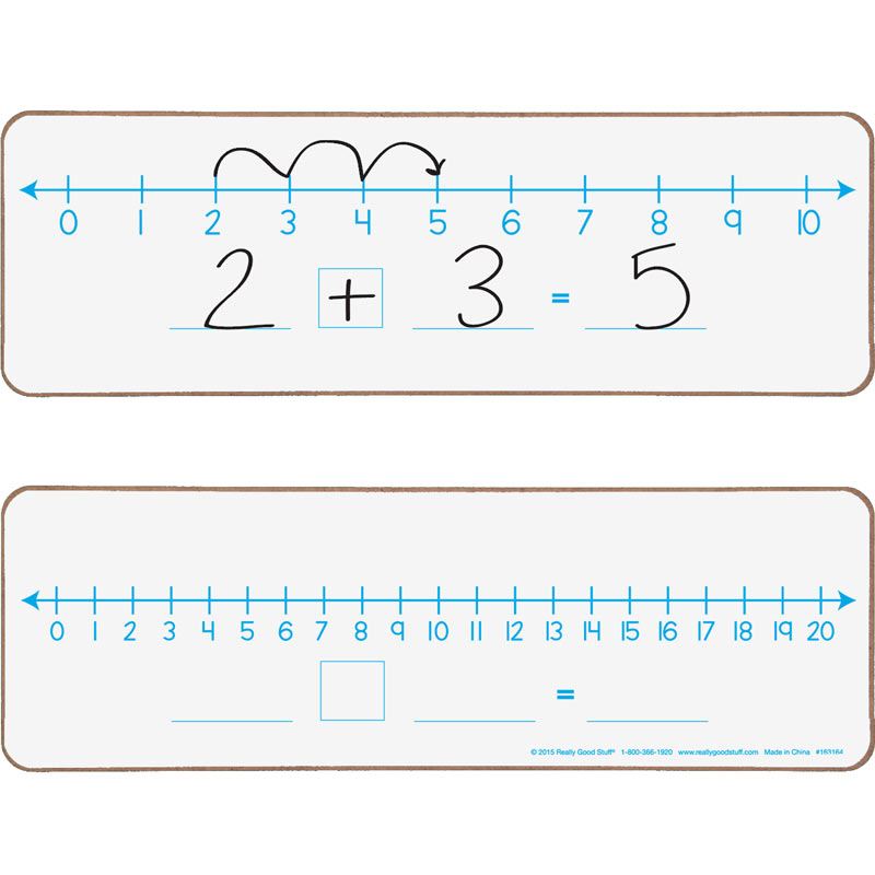 number line 0 10 and 0 20 dry erase boards walmart com