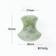 thumbnail image 2 of Pisexur Belleza Maquillaje Herramienta Gua Sha con forma de hongo, hecha de cuarzo rosa, rodillo ergonómico para masaje facial y corporal, portátil, para reducir arrugas, cpara mujeres y hombres, 2 of 2