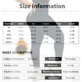 thumbnail image 3 of Women's High Waisted Butt Lifting Leggings Tummy Control Stretch Yoga Pants, 3 of 5