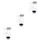 thumbnail image 2 of Advancent Spinning Metal Carrusel Tea Light Candle Holder Stand Light Decoración Navidad Encanto de amor 3piezas Advancent CBP016626, 2 of 6