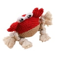 thumbnail image 3 of Squeaky Dog Toy Stuffed Plush Chew Toy for Teeth Cleaning Puppy Small Medium Large Dog, 3 of 8
