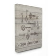 thumbnail image 2 of Stupell  Home Sweet Home Vintage Keys Stretched Canvas Wall Art 16 x 20, 2 of 5