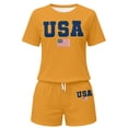 thumbnail image 3 of MAIHAN Women Shorts Sets Outfits Summer Outfits for Women 2026 Short Sleeve Top and Shorts Shorts Sets Women 2 Piece Outfits Plus Size Outfits for Curvy Women, 3 of 3