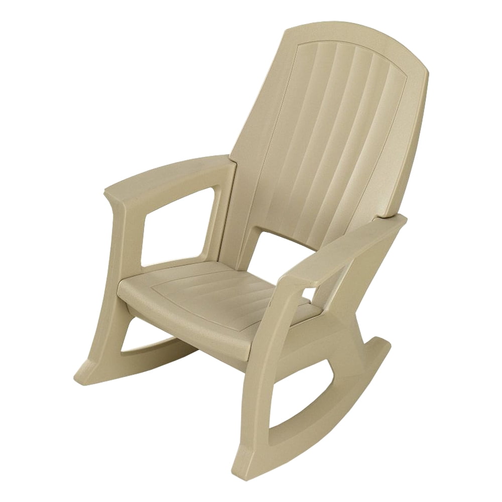 Semco Plastics SEMS Recycled Plastic Resin Outdoor Patio Rocking Chair