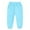 Blue, variant on KYAIGUO Kids Toddler Boys Girls Winter Sweatpants Active Casual Fleece Pants 1-14Y Baby Thick Sport Warm-Up Blouse Jogger