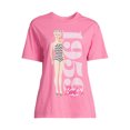 thumbnail image 5 of Mattel Barbie Original Juniors Short Sleeve Graphic T-Shirt, Sizes XS-4X, 5 of 5