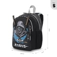 thumbnail image 3 of TOTTO Mochila Escolar Chica para Niño con Bolsillo para Botella | 8 L HANZO S Negro CH, 3 of 6