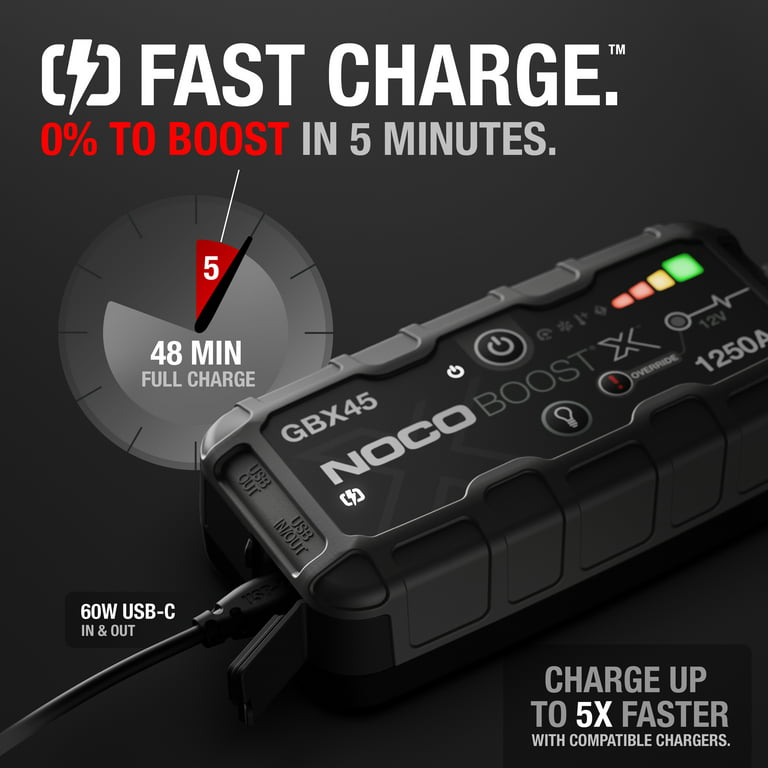 NOCO Genius Boost XL 1500 Amp UltraSafe Jump Starter & Power