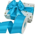thumbnail image 6 of Turquoise Double Faced Satin Ribbon2 Inch X 50 Yards, 6 of 8