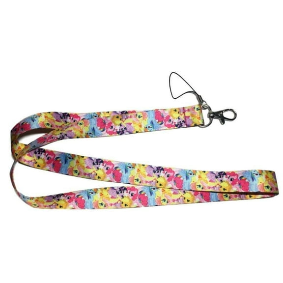 My Little Pony and Friends All Over Print LANYARD ID Holder Keychain