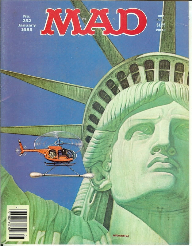 MAD Magazine Vintage Collectible #252 JAN 1985