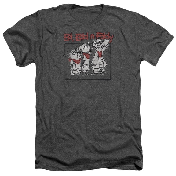 Ed Edd N Eddy - Stand By Me - Heather Short Sleeve Shirt - Small