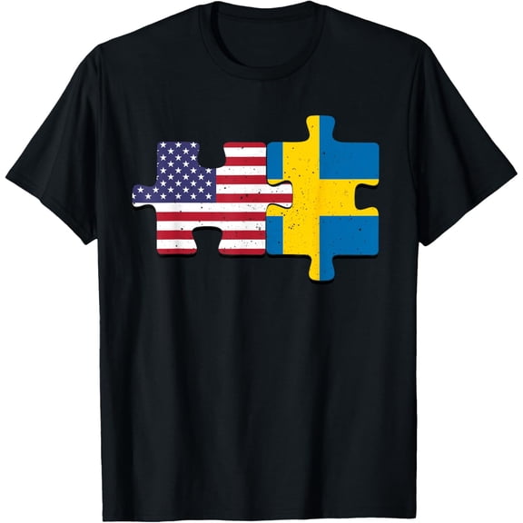 Playful Comfort Tee - Sweden Swedish Roots T-Shirt