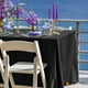 thumbnail image 5 of Mantel de satén sin costuras, rectangular, sedoso y suave, ideal para decoración de mesas, restaurantes, bodas, banquetes, fiestas y eventos., 5 of 5