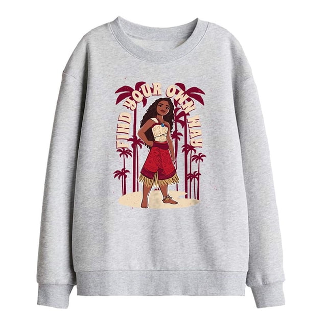 Moana 2 Chandail en Molleton Garçons/filles Trouvez Votre Propre Voie