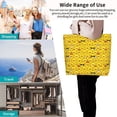 thumbnail image 6 of Wukai Funny Ducks Print Reusable Grocery Bag Shopping Bags Shopping Handle Bag Suitable for Outdoor Convenient Daily Bag, 6 of 7