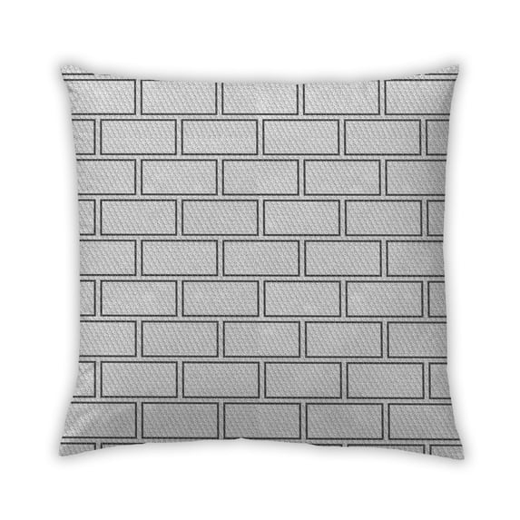 Ahgly Company Outdoor Square Contemporary Throw Pillow, 18 inch by 18 inch