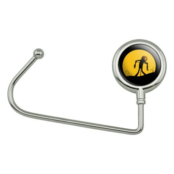 Jack-o'-lantern Scarecrow Halloween Purse Bag Hanger Holder Hook