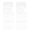 thumbnail image 4 of 100 piezas en 2 bolsas de tela de peluquería desechable una vez impermeable transparente chal para mujeres hombres teñido de cabello (blanco), 4 of 7