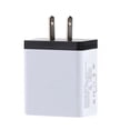 thumbnail image 3 of Sidaley rápido de 3 puertos para 3 USB para de teléfono móvil para Adaptador de de pared Cargadores de dispositivos electrónicos enchufe negro y estadounidense Enchufe de EE. UU., 3 of 5