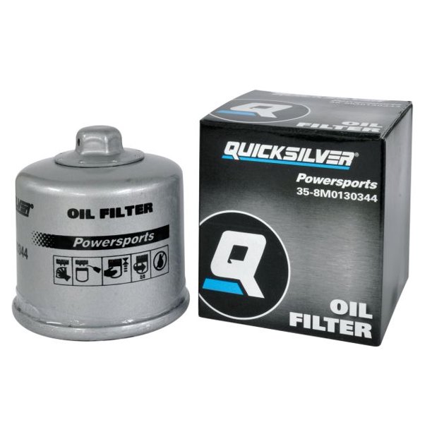 Quicksilver Oil Filter (8M0130344) Honda Motorcycles & Scooters